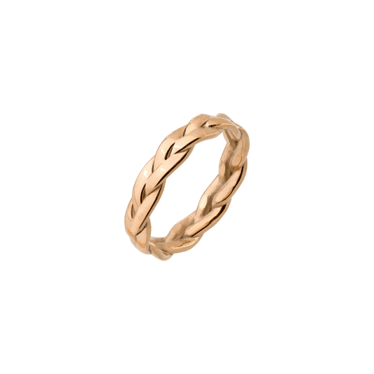 Braided Divine Ring Roségold