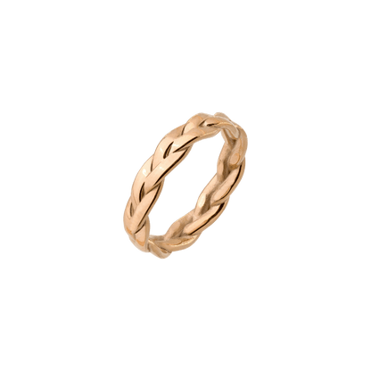 Braided Divine Ring Roségold
