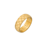 Chequer Ring Gold