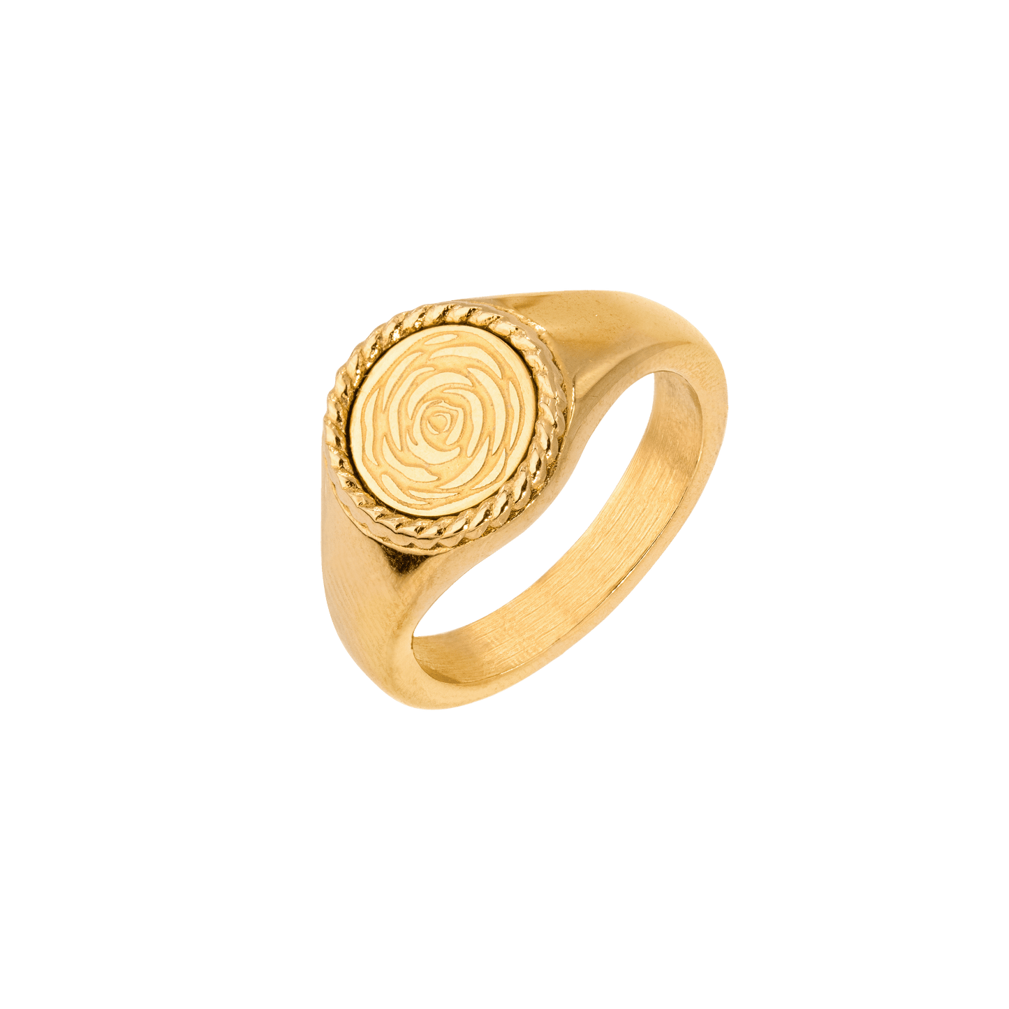 Eternal Summer Rose Ring Gold