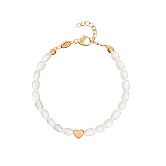 Love me a Pearl Bracelet Roségold