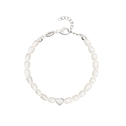 Love me a Pearl Bracelet Silber