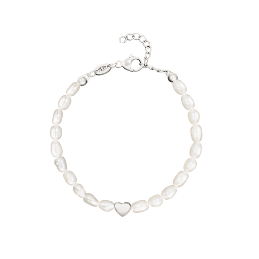 Love me a Pearl Bracelet Silber