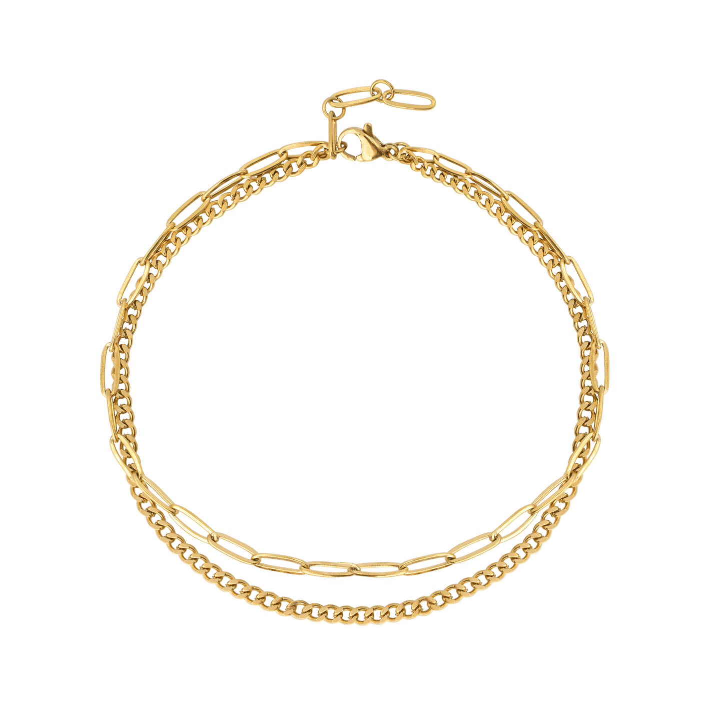 Duo Anklet Gold