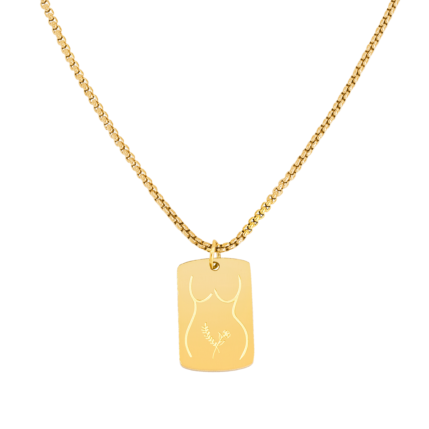 Feminidad Necklace Gold