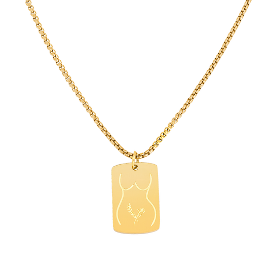 Feminidad Necklace Gold