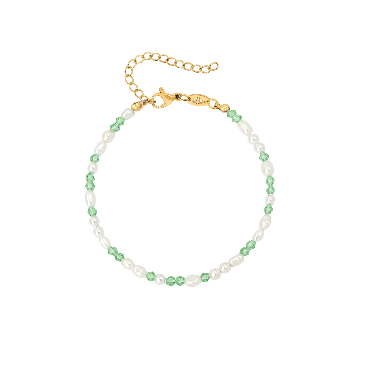 Perlita Verde Bracelet Gold