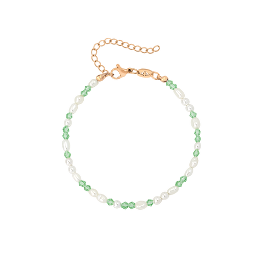 Perlita Verde Bracelet Roségold