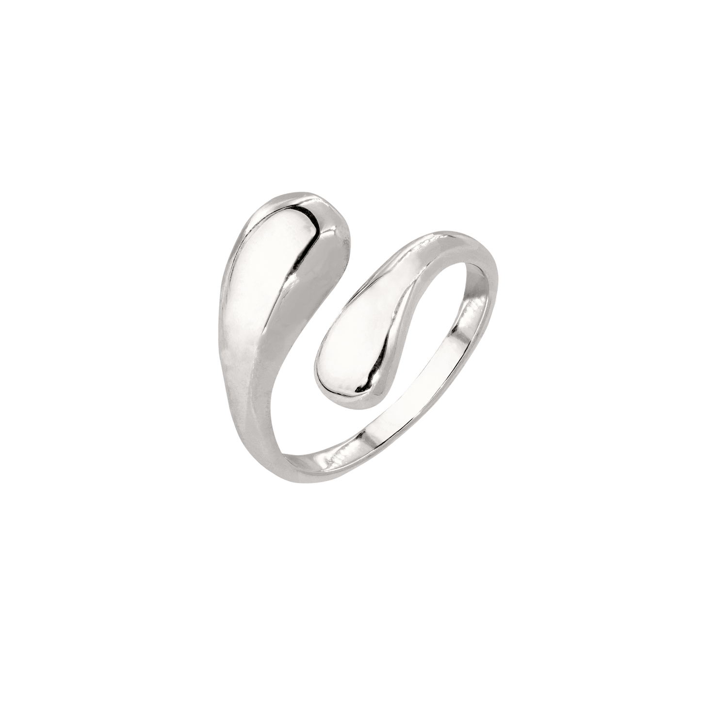Gentle Embrace Ring Silber