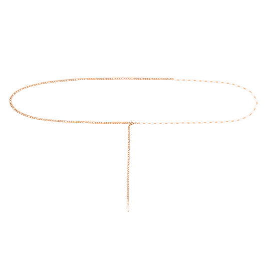 Pearly Waist Chain Roségold