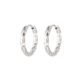 Soft Squeeze Hoopies Silber