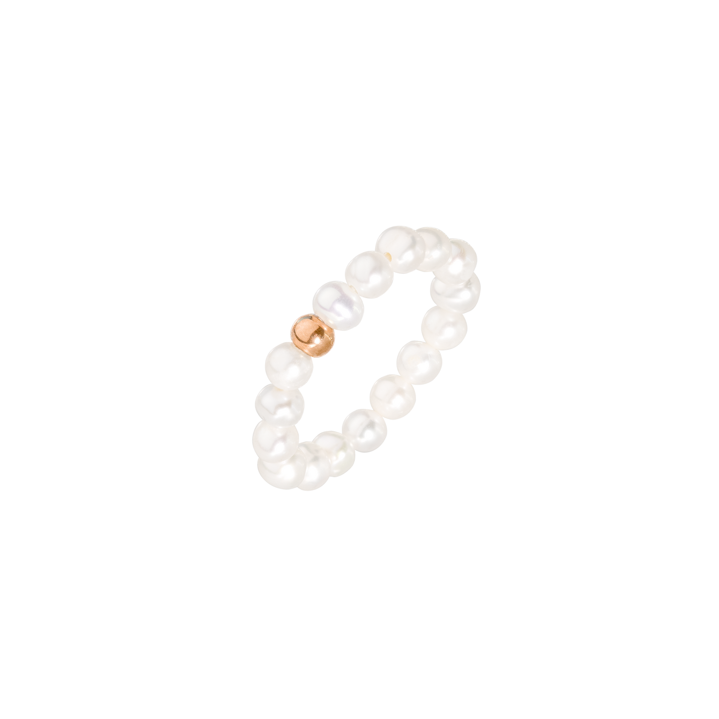 Summertime Pearl Ring Roségold