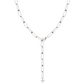Honey Y-Necklace Silber