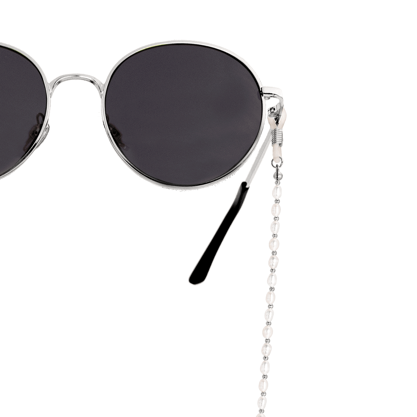 Pearly Sunglasses Chain Silber