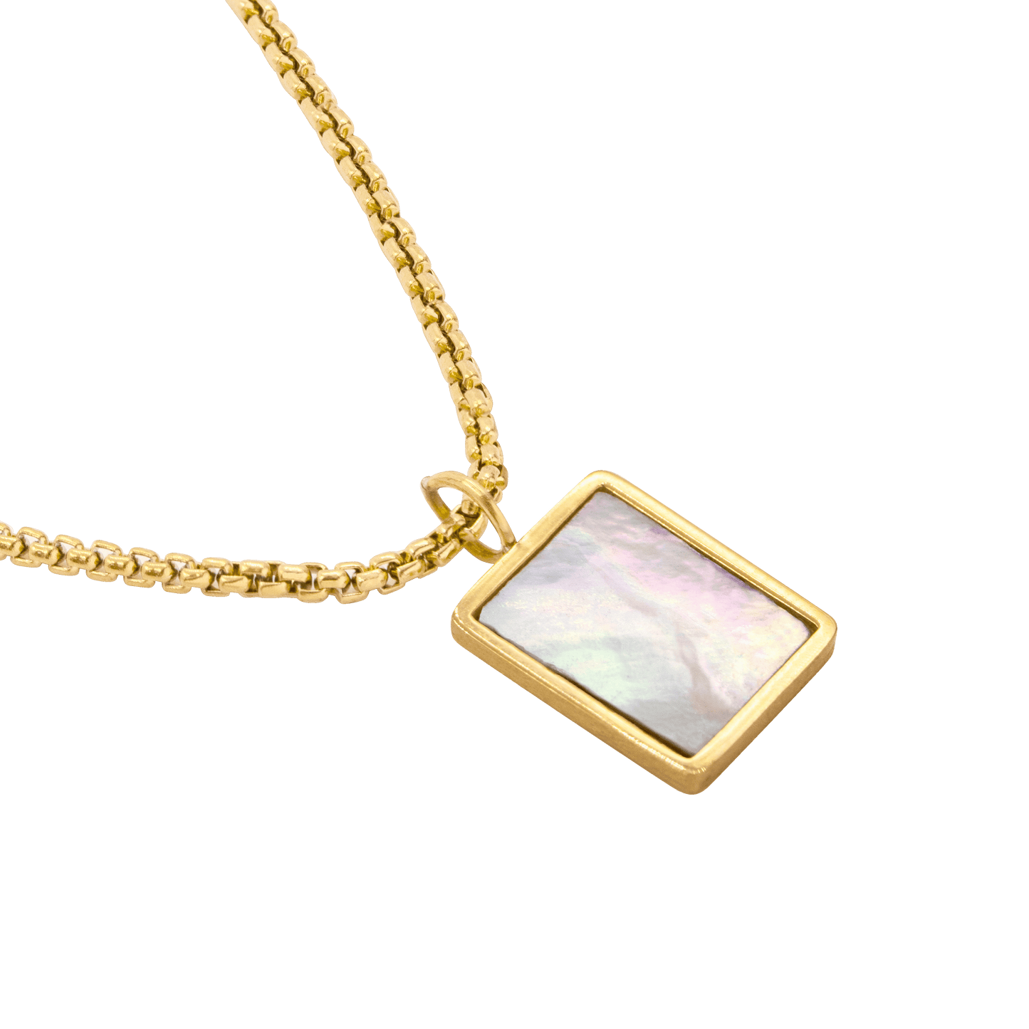 Shimmering Reflection Necklace Gold