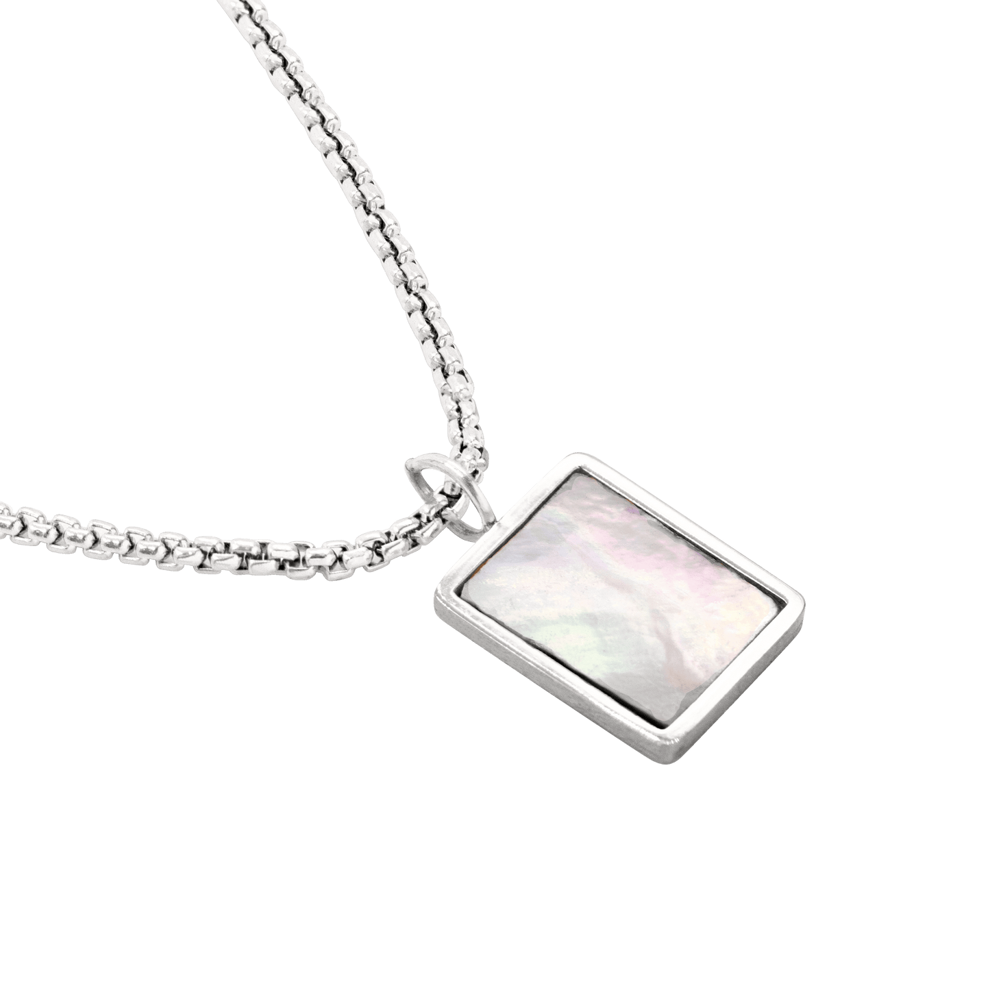 Shimmering Reflection Necklace Silber