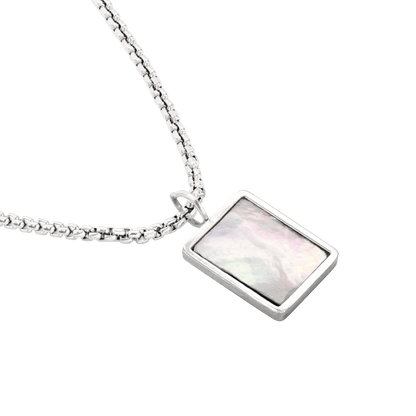 Shimmering Reflection Necklace Silber