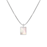 Shimmering Reflection Necklace Silber
