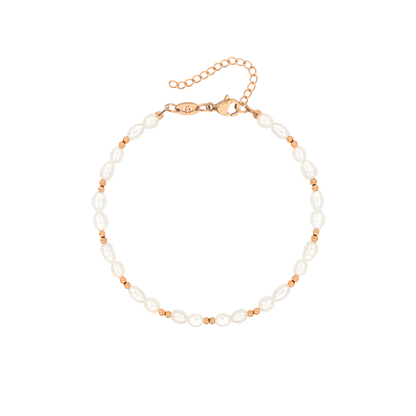 Summertime Pearl Bracelet Roségold