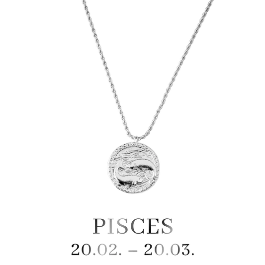 Pisces / Fische Necklace Silber