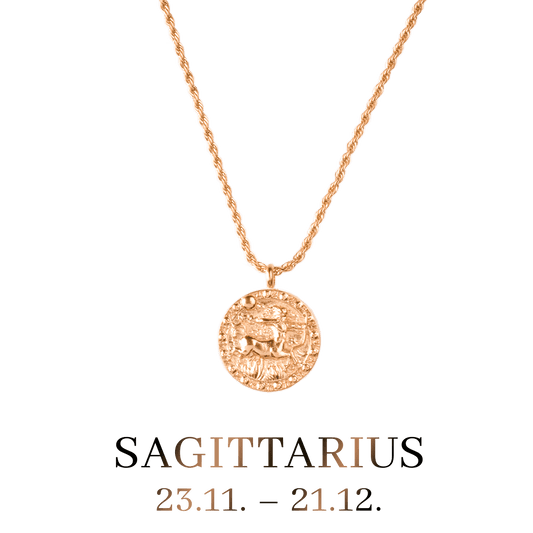Sagittarius / Schütze Necklace Roségold