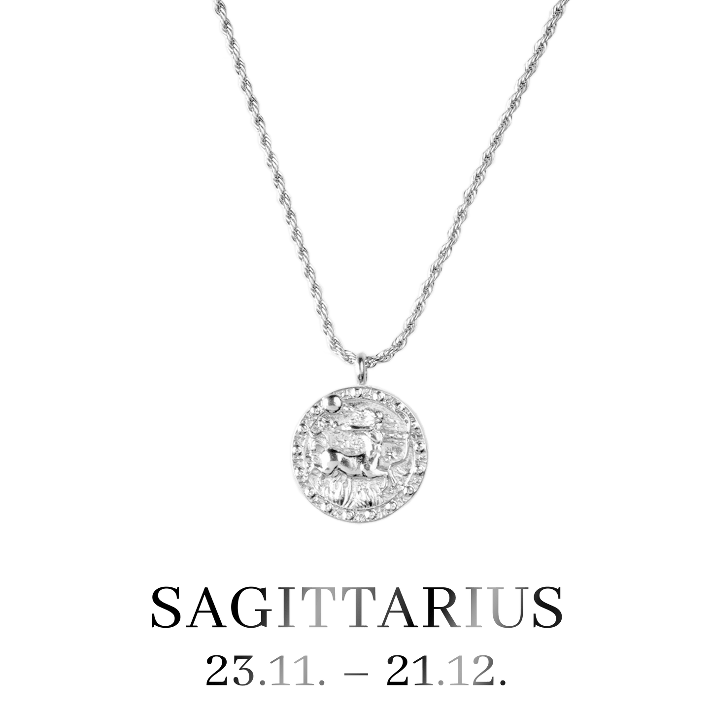 Sagittarius / Schütze Necklace Silber