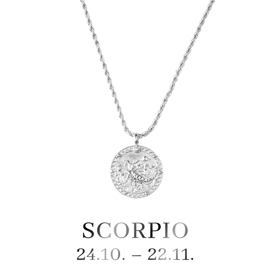 Scorpius / Skorpion Necklace Silber