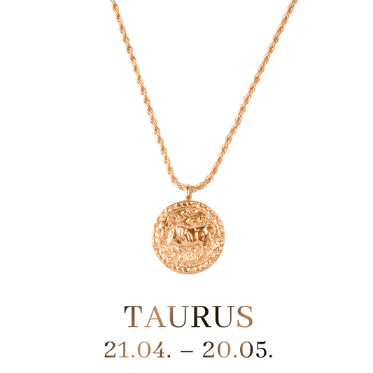 Taurus / Stier Necklace Roségold