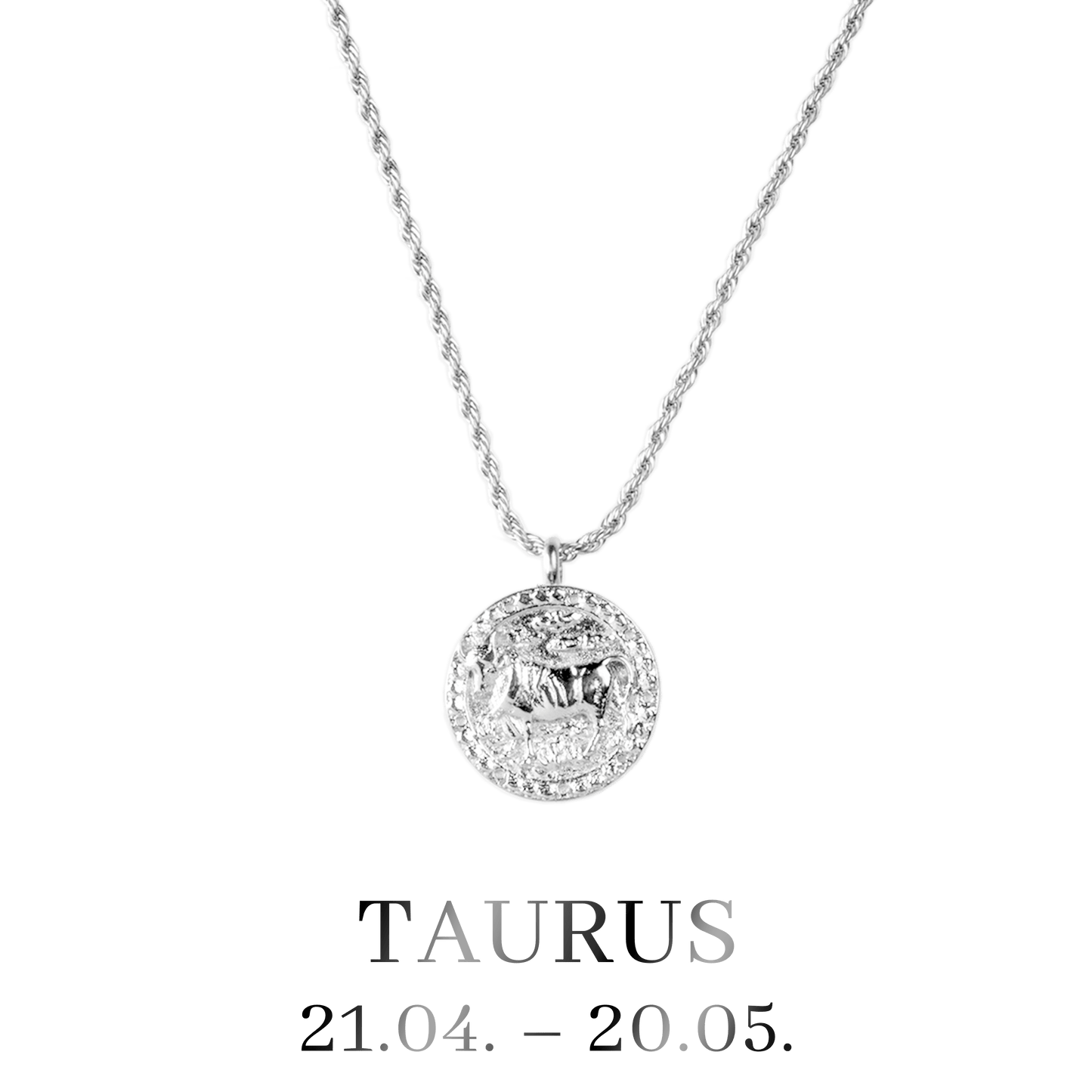 Taurus / Stier Necklace Silber