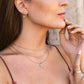 Alimera Necklace silber
