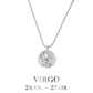 Virgo / Jungfrau Necklace Silber