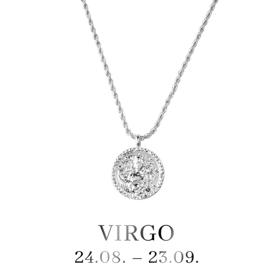 Virgo / Jungfrau Necklace Silber