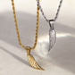 Angel Wing Necklace Gold