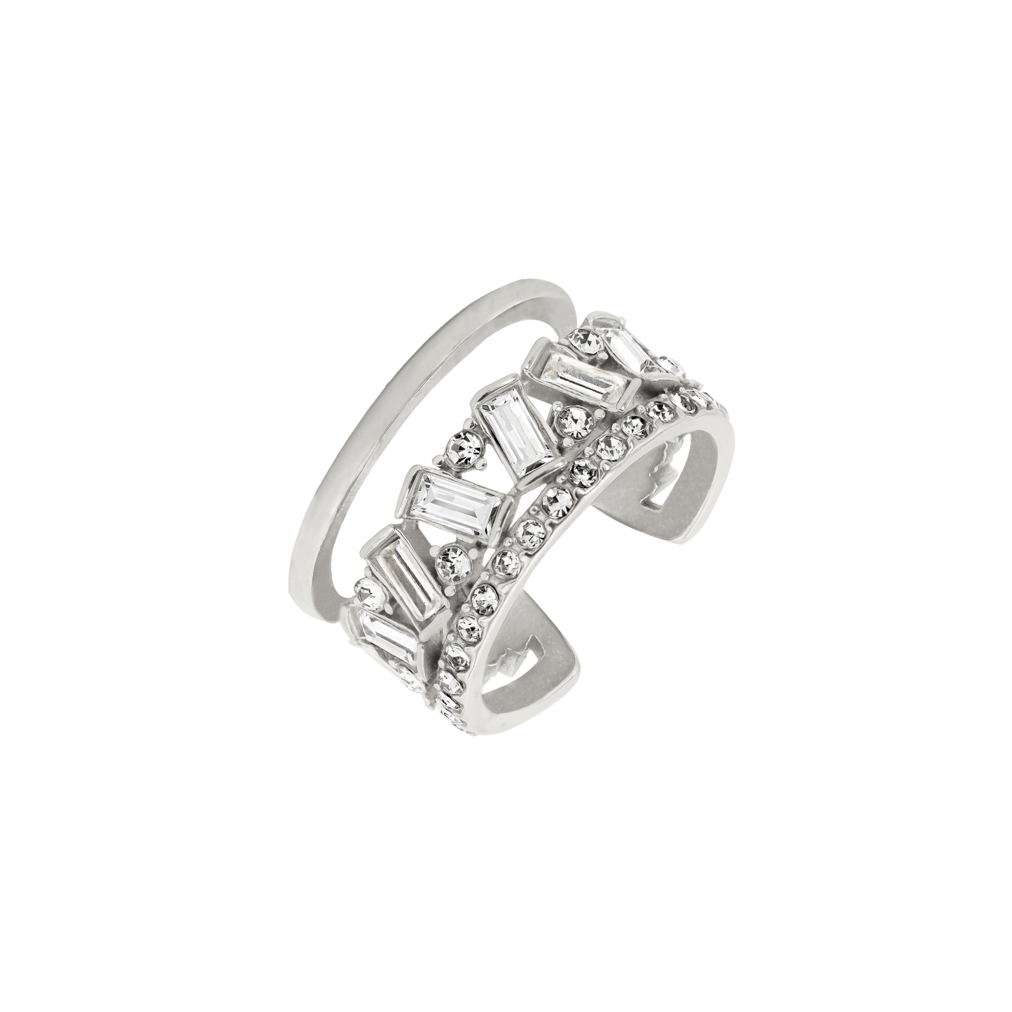 Bling Ring Silber
