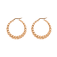 Curly Hoops Roségold