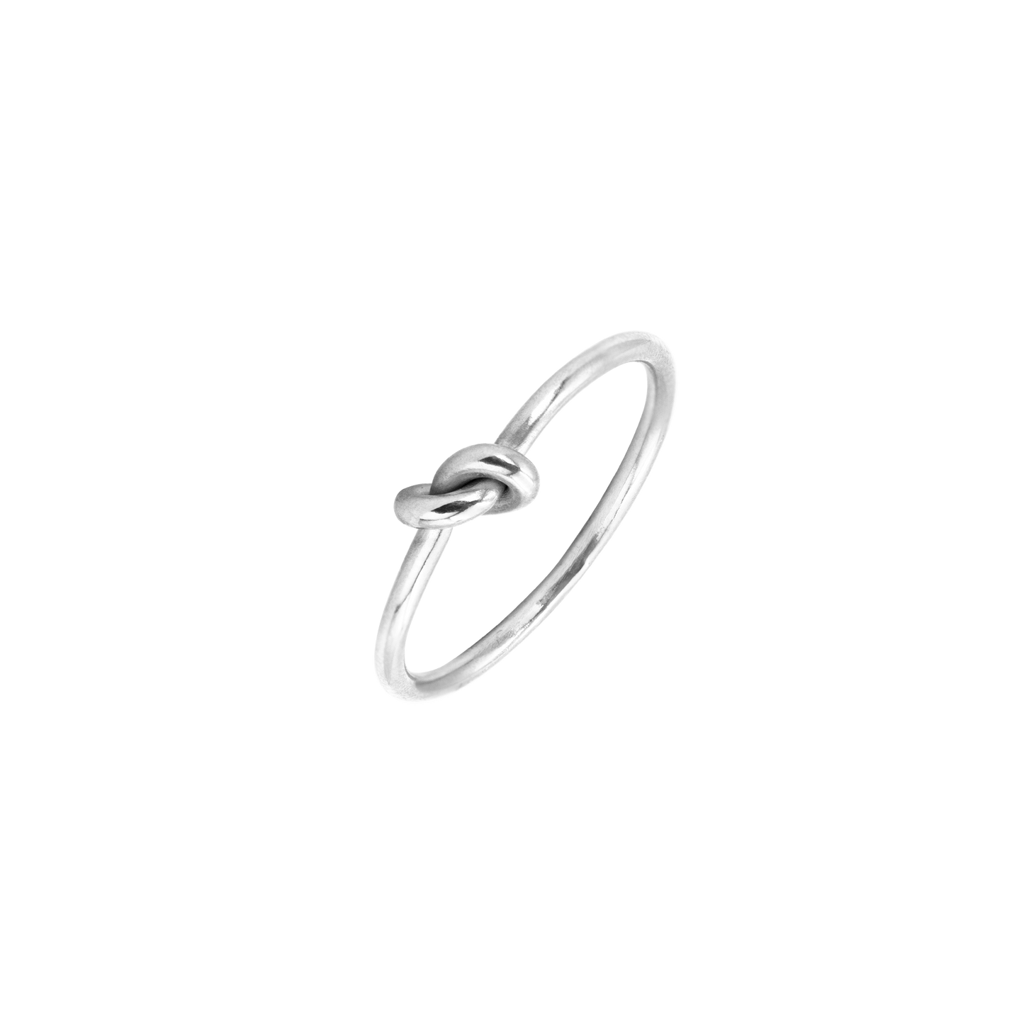 The Knot Ring Silber