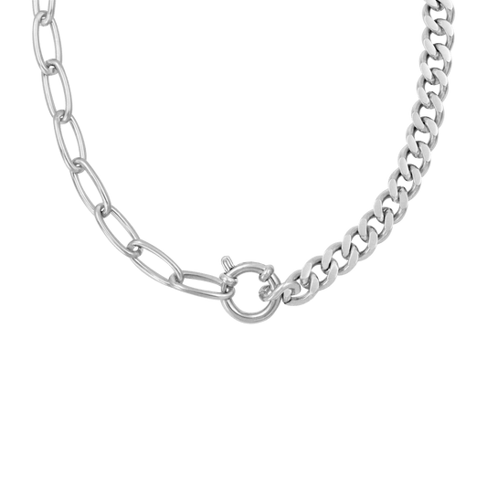 Same but Different Necklace Silber