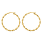 Tangled Hoops Gold