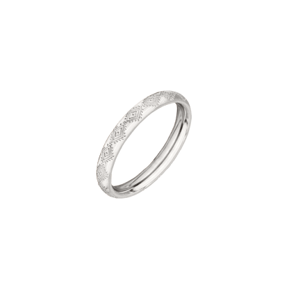 Aura Ring Silber