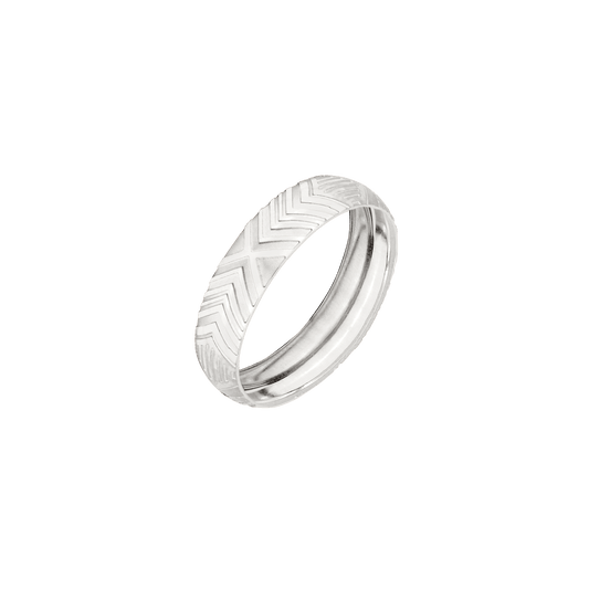 Blaze Ring Silber