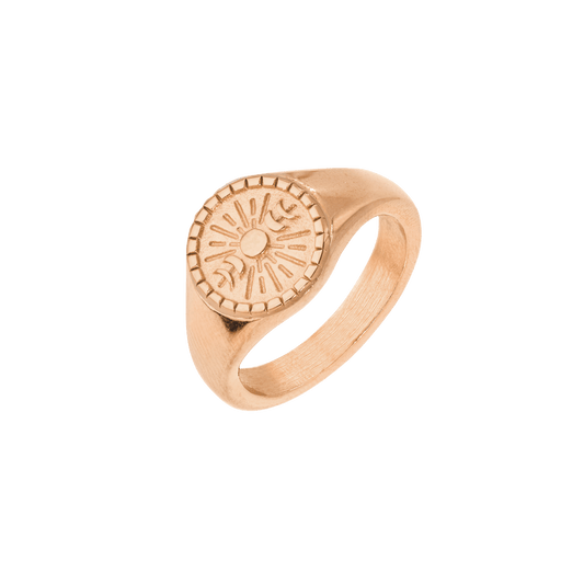 Power Krissi Signet Ring Roségold