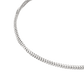 Box Snake Anklet Silber