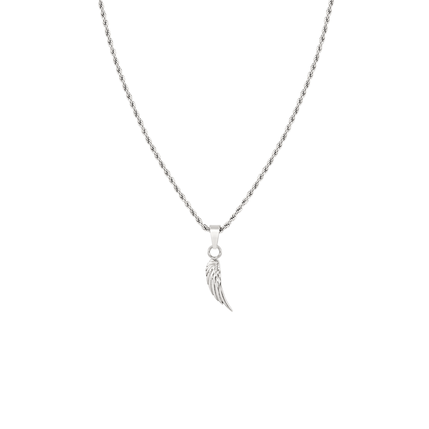 Angel Wing Necklace Silber