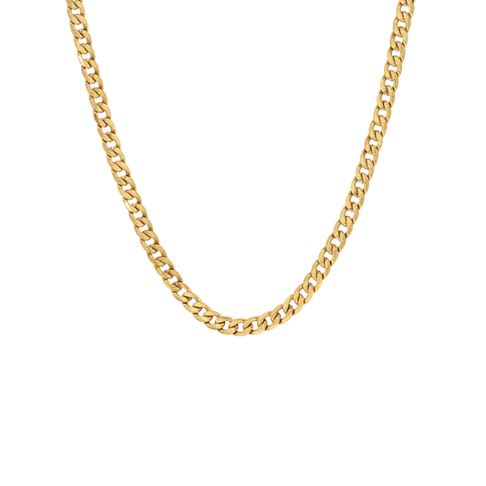 Cuban Chain Necklace Gold