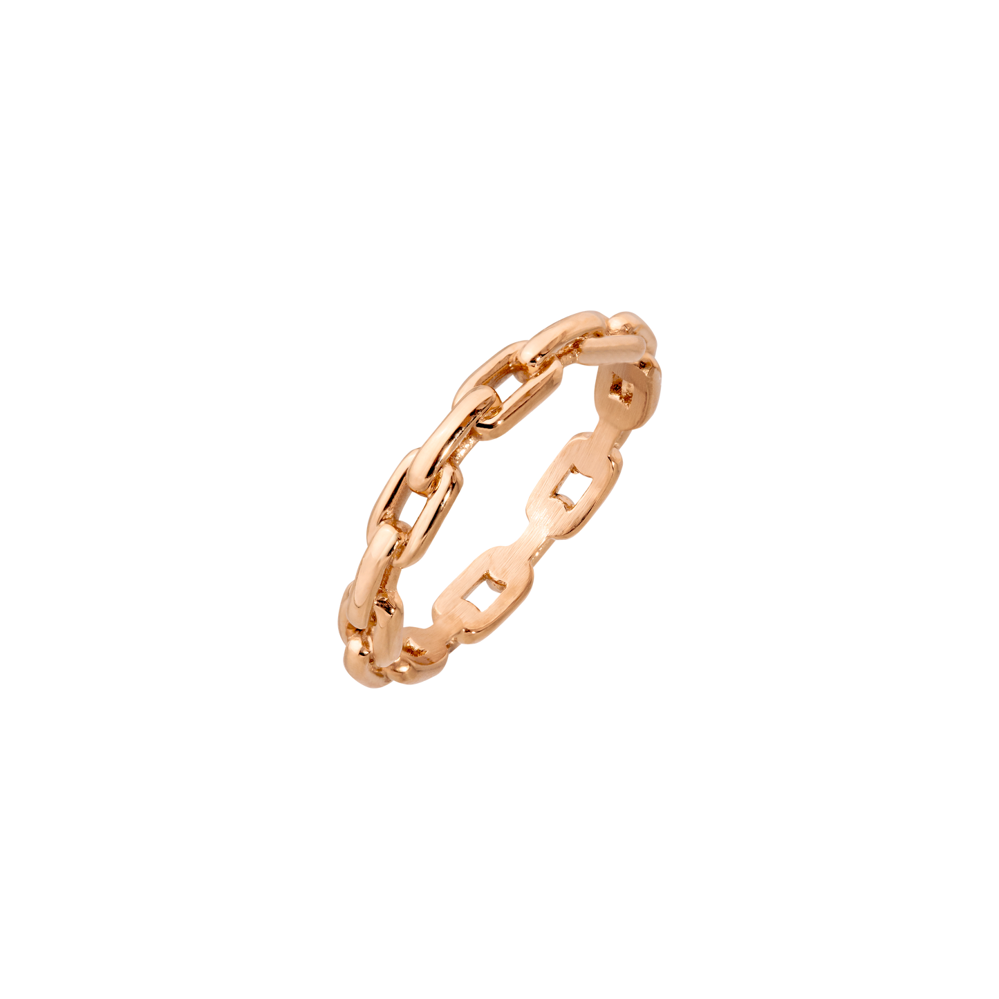 Delicate Chain Ring Roségold