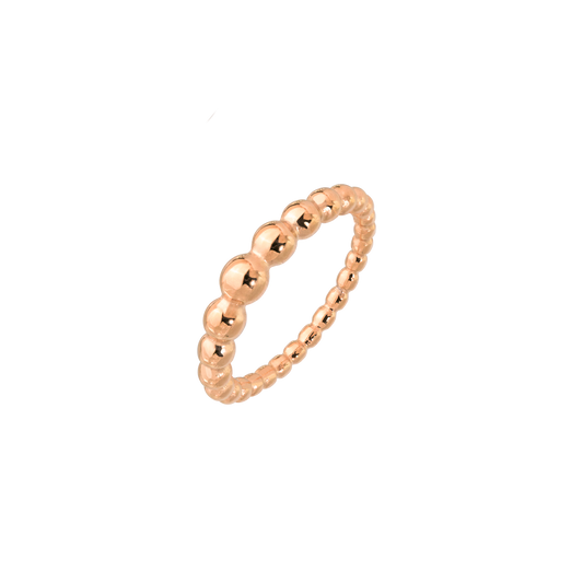 Beady Ring Roségold