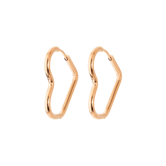 Heartily Hoops Small Roségold