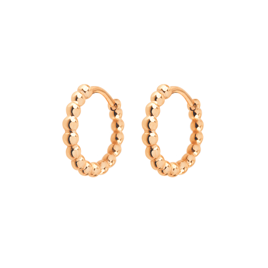 Pellet Hoops Roségold