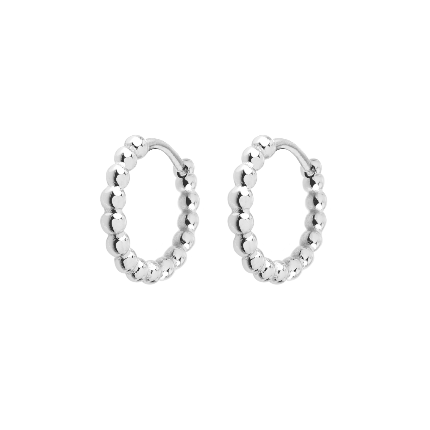 Pellet Hoops Silber