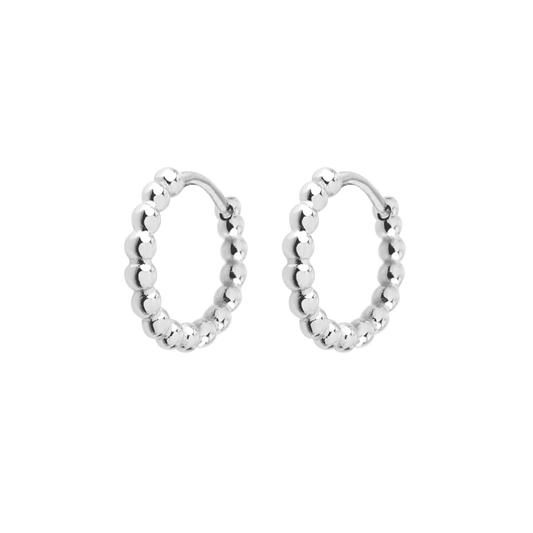 Pellet Hoops Silber